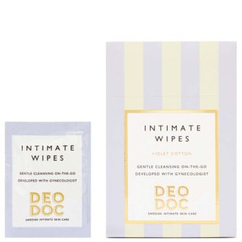 DEODOC INTIMATE WIPES VIOLET COTTON 10 KPL