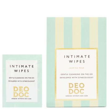 DEODOC INTIMATE WIPES JASMINE PEAR 10 KPL