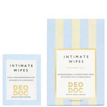 DEODOC INTIMATE WIPES HAJUSTEETON 10 KPL