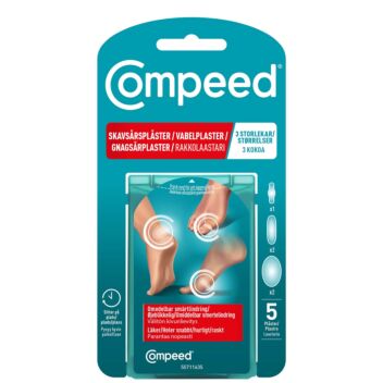 COMPEED RAKKOLAASTARI MIX PACK 5 kpl