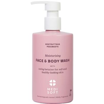 MEDISOFT MOISTURISING FACE & BODY WASH 290 ML