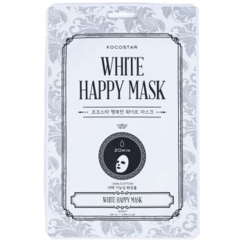 KOCOSTAR WHITE HAPPY MASK 1 KPL