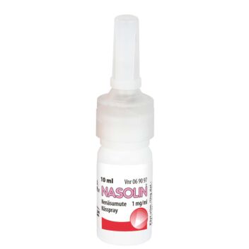 NASOLIN 1 mg/ml NENÄSUMUTE, LIUOS 10 ml