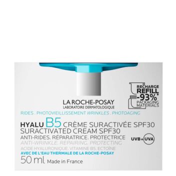 LA ROCHE-POSAY HYALU B5 SURACTIVATED CREAM SPF30 TÄYTTÖPAKKAUS 50 ml