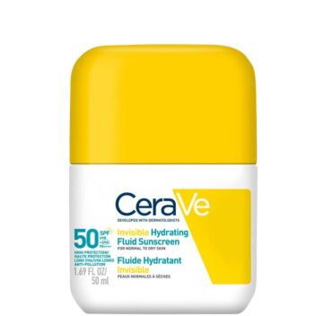 CERAVE INVISIBLE HYDRATING FLUID SUNSCREEN SPF50 50 ML