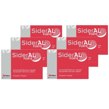 SIDERAL FORTE SÄÄSTÖPAKKAUS 6 X 20 KAPS