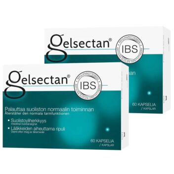 GELSECTAN SÄÄSTÖPAKKAUS 2 X 60 KAPS