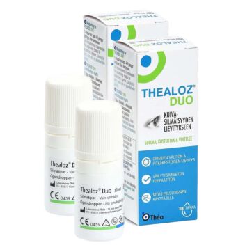 THEALOZ DUO SÄÄSTÖPAKKAUS 2 X 10 ML