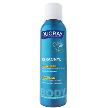 DUCRAY KERACNYL BODY SPRAY ANTI-BLEMISH DRYING 150 ml