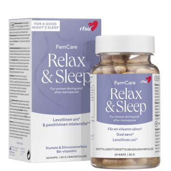 RFSU FEM CARE RELAX&SLEEP 60 kpl