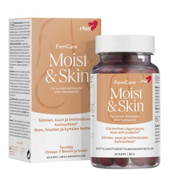 RFSU FEM CARE MOIST&SKIN 60 kpl