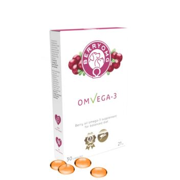 BERRYOMG OMVEGA-3 KAPS 30 KPL
