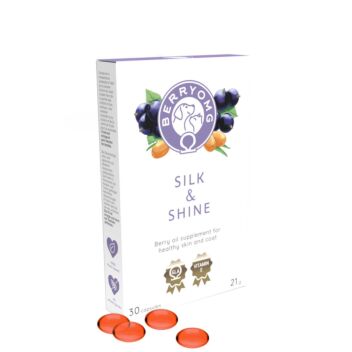 BERRYOMG SILK & SHINE KAPS 30 KPL
