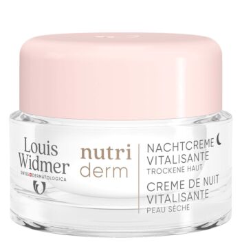 LOUIS WIDMER NUTRIDERM NIGHT CREAM VITALISANTE HAJUSTEETON 50 ml