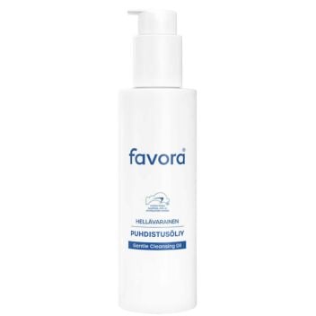 FAVORA HELLÄVARAINEN PUHDISTUSÖLJY 150 ML