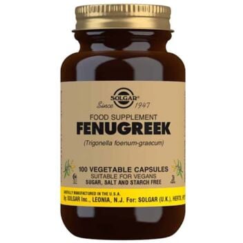 SOLGAR SARVIAPILA FENUGREEK 520 MG 100 KPL