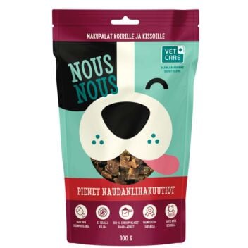 NOUSNOUS PIENET NAUDANLIHAKUUTIOT 100 g