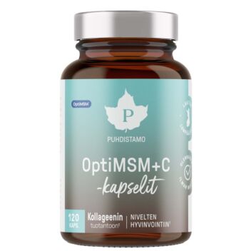 PUHDISTAMO OPTIMSM + C KAPS 120 KPL