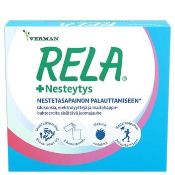 RELA + NESTEYTYS VADELMA ANNOSPUSSI 8 KPL