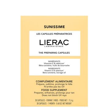 LIERAC SUNISSIME PREPARING CAPSULES 30 kpl