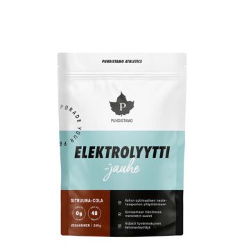 PUHDISTAMO ELEKTROLYYTTIJAUHE SITRUUNA-COLA 240 G