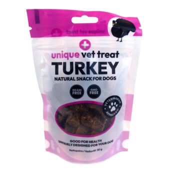 UNIQUE VET TREAT TURKEY 80 g