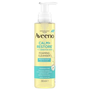 AVEENO CALM + RESTORE FOAMING CLEANSER 200 ML
