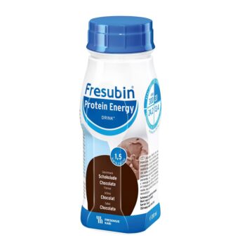 FRESUBIN PROTEIN ENERGY DRINK NESTE, TÄYDENNYSRAVINTOVALMISTE SUKLAA 4 X 200 ML