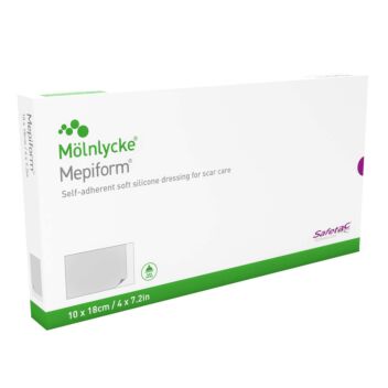 MEPIFORM 10X18CM SILIKONISIDOS 5 KPL