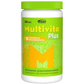 MULTIVITA PLUS TABL 200 KPL