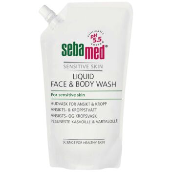 SEBAMED LIQUID FACE & BODY WASH REFILL TÄYTTÖPUSSI 1000 ML