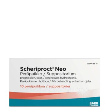 SCHERIPROCT NEO 1/1 MG PERÄPUIKKO 10 fol