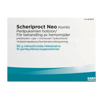 SCHERIPROCT NEO KOMBI PERÄPUIKKO JA REKTAALIVOIDE 15 + 30 g