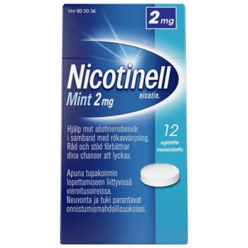 NICOTINELL MINT IMESKELYTABLETTI 2MG