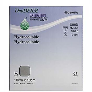DUODERM EXTRA THIN 10X10CM 5 kpl