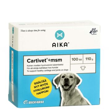 AIKA CARTIVET + MSM TABL 100 KPL