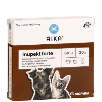 AIKA INUPEKT FORTE VET TABL 60 KPL