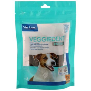 VIRBAC C.E.T. VEGGIE DENT FR3SH MAKUPALAT KOIRILLE 5-10 KG 15 KPL/PSS