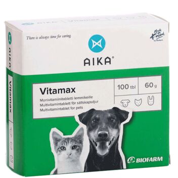 AIKA VITAMAX VET TABL 100 KPL