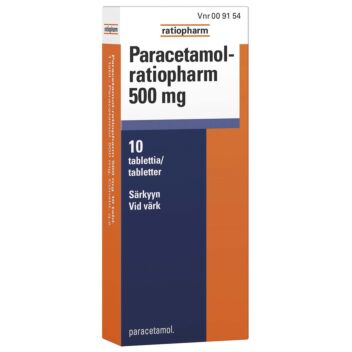 PARACETAMOL-RATIOPHARM TABLETTI 500MG