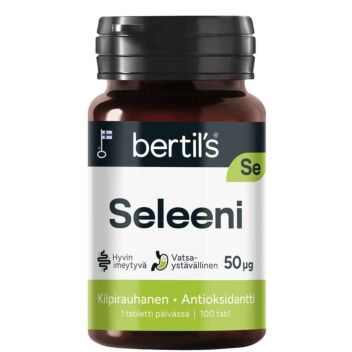 BERTIL'S SELEENI TABL 100 KPL
