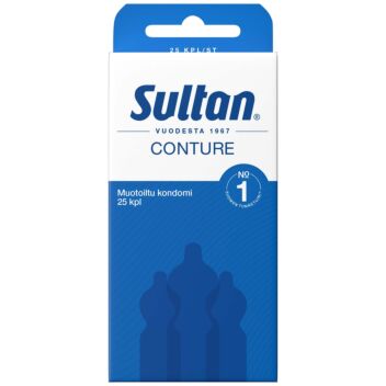 KONDOMIT SULTAN CONTURE 25 KPL