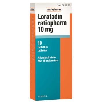 LORATADIN RATIOPHARM TABLETTI 10MG