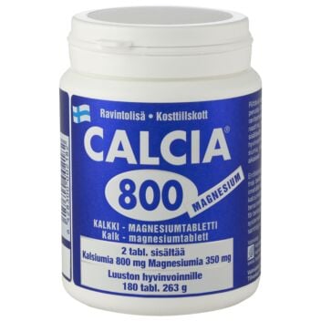 CALCIA 800 MAGNESIUM TABL 180 KPL