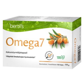 BERTIL'S OMEGA7 TYRNIÖLJYKAPSELI 150 KPL