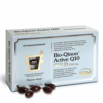 BIO-QINON ACTIVE Q10 GOLD 100MG KAPSELI 150 KPL