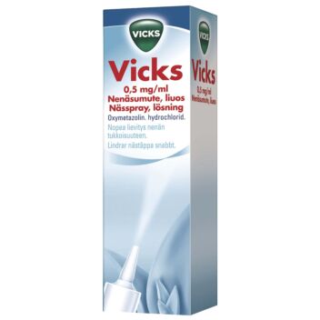 VICKS 0,5MG/ML NENÄSUMUTE 15 ml