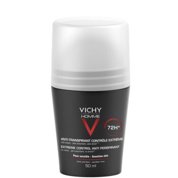 VICHY HOMME 72H EXTREME CONTROL ANTIPERSPIRANT ROLL-ON 50 ML