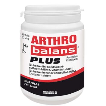 Arthobalans Plus Tabl 120 kpl | Glukosamiinit ja yhdistelmät
