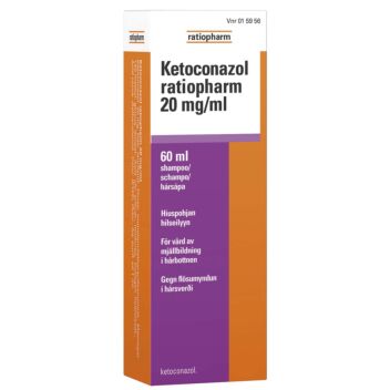 KETOCONAZOL RATIOPHARM SHAMPOO 20 MG/ML